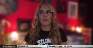 Wall of dolls, Jo Squillo a Telenord: "Stiamo lasciando ai nostri figli una società violenta, dobbiamo agire"