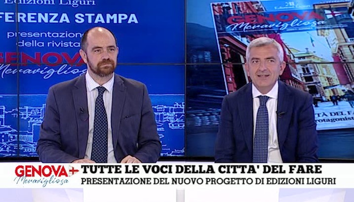 "Genova Meravigliosa", Monti: "Con la nuova rivista vogliamo focalizzare la città del fare"