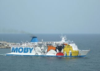 Torna la linea Moby tra Piombino e Olbia