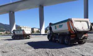 Genova, parte l'eliminazione dei detriti: è il primo passo per realizzare la strada Campasso-Brin