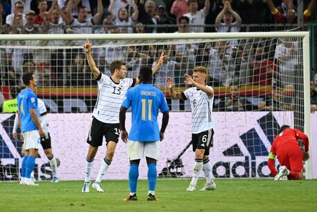 Nations League, naufragio Italia: contro la Germania finisce 5-2