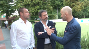 Rapallo, Cassano al genoano Bassetti: "Una gradinata come la Nord fai fatica a trovarla in Italia"