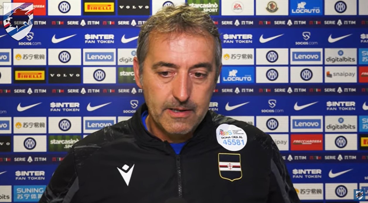 Sampdoria, Giampaolo: "Atalanta e Juventus all'inizio? Mal che vada, faremo 4 punti"