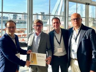 Premiato a Rotterdam il robot "genovese" che monitora Ponte San Giorgio 