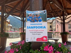 Sampdoria, domani sera a Ponte di Legno la presentazione della squadra