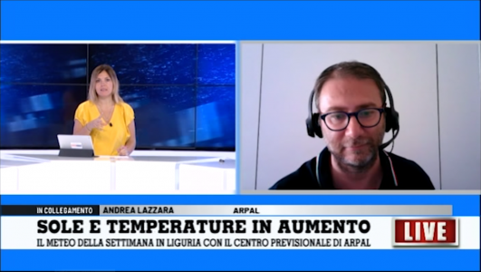 Caldo in Liguria, ieri 38, 8 gradi a Padivarma in provincia di La Spezia 