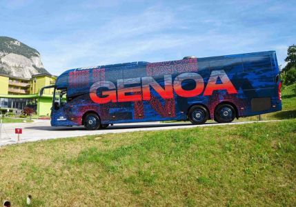 Genoa, la squadra è arrivata in Austria