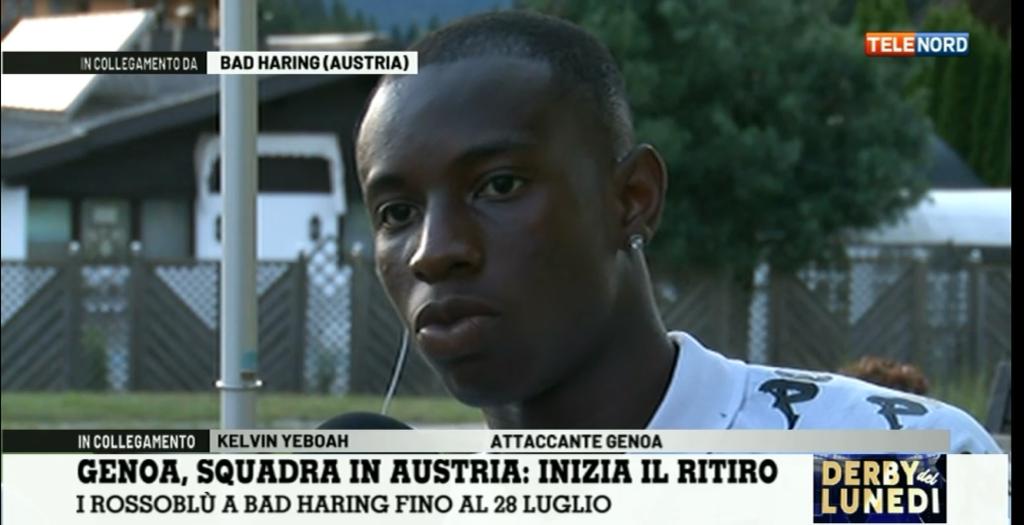 Genoa, Yeboah: "Vogliamo diventare un gruppo forte, un vantaggio avere lo stesso allenatore"