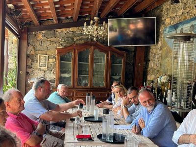 Cinque Terre, la visita del ministro Garavaglia : "Territorio unico e fragile, serve un progetto speciale"