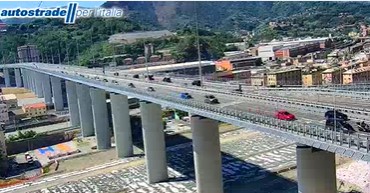 Genova, tamponamento sul ponte San Giorgio in A10: ferito un 36enne