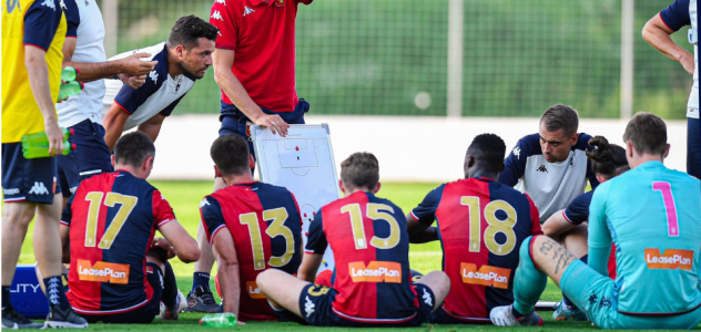 Genoa, con il Benevento in Coppa Italia il "battesimo" delle nuove maglie