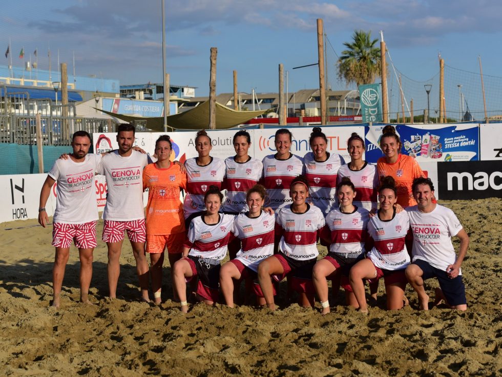 Genova Beach Soccer Women, primo storico campionato di Serie A