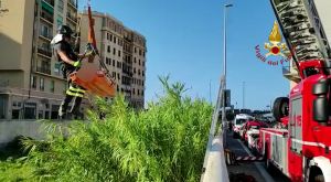 Genova, 50enne svenuto nel greto del torrente Sturla: salvato dai vigili del fuoco