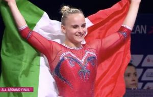 Ginnastica artistica, la genovese Asia D'Amato trionfa agli Europei: è oro