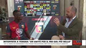 Intervista a Yeboah, la gioia dell'attaccante: "Un caffè per il mio gol più bello"