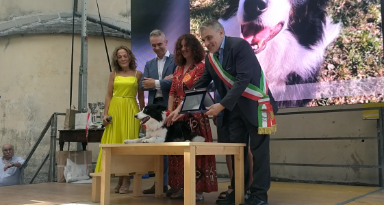 Camogli, a Shiva il premio Fedeltà del Cane 2022 