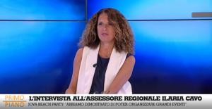 L'assessore regionale Ilaria Cavo ospite a Telenord: dalle sue deleghe alla probabile candidatura a Roma