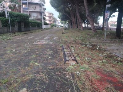 Maltempo in Liguria, venti fino a 140 km orari e piogge intense soprattutto a Levante