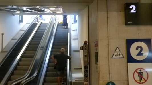 Genova Brignole, dopo il servizio di Telenord tornano in funzione le scale mobili 