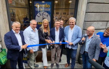 Inaugurata la nuova sede provinciale della Lega, Rixi: "Subito la Gronda"