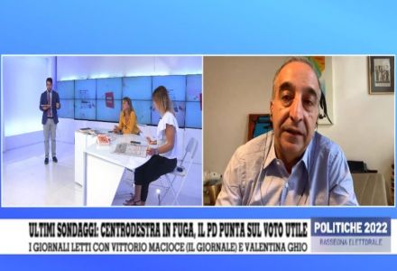 Elezioni, la Rassegna elettorale di Telenord: i giornali letti con Vincenzo Macioce (Il Giornale) e Valentina Ghio