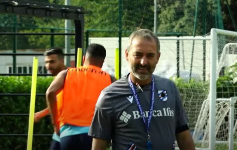 Sampdoria, Giampaolo: "Col Milan serve il 110%. Winks? L'ho visto mezzo allenamento, chiedete ai medici"