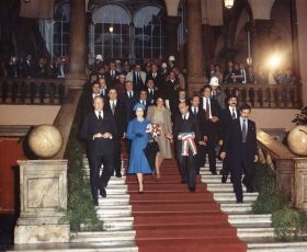Regina Elisabetta, il menu del ricevimento a Genova nel 1980