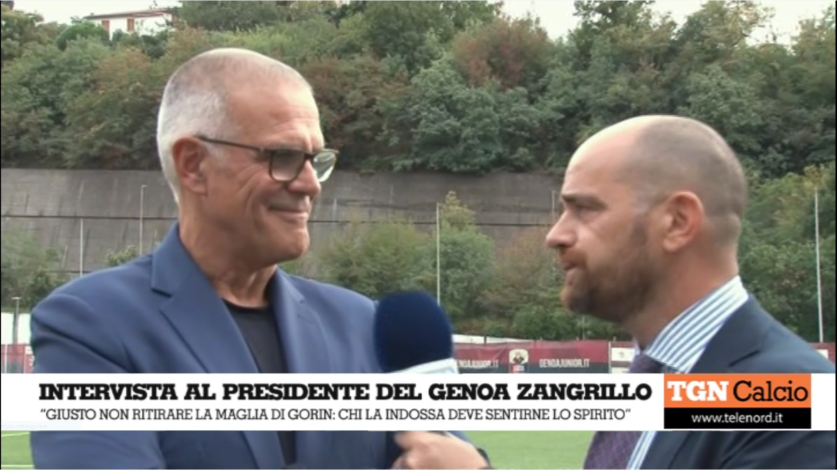 Il Genoa ricorda Gorin, Zangrillo: "Chi indossa la sua maglia deve sentirne lo spirito"