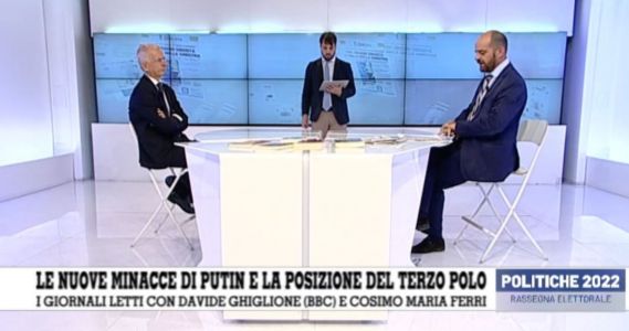 Elezioni: i giornali letti con Cosimo Ferri, Katia Piccardo e il corrispondente della Bbc Davide Ghiglione