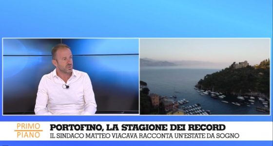 Portofino, il sindaco Viacava a Telenord: "Daremo un bonus di 300/400 euro per le utenze domestiche a tutti i residenti" 