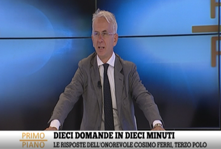 Elezioni, 10 domande in 10 minuti con il candidato Cosimo Maria Ferri