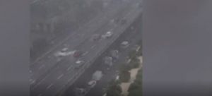 Genova, forti piogge a mezzogiorno: allagamenti nel Ponente cittadino, acqua anche in Sopraelevata Aldo Moro