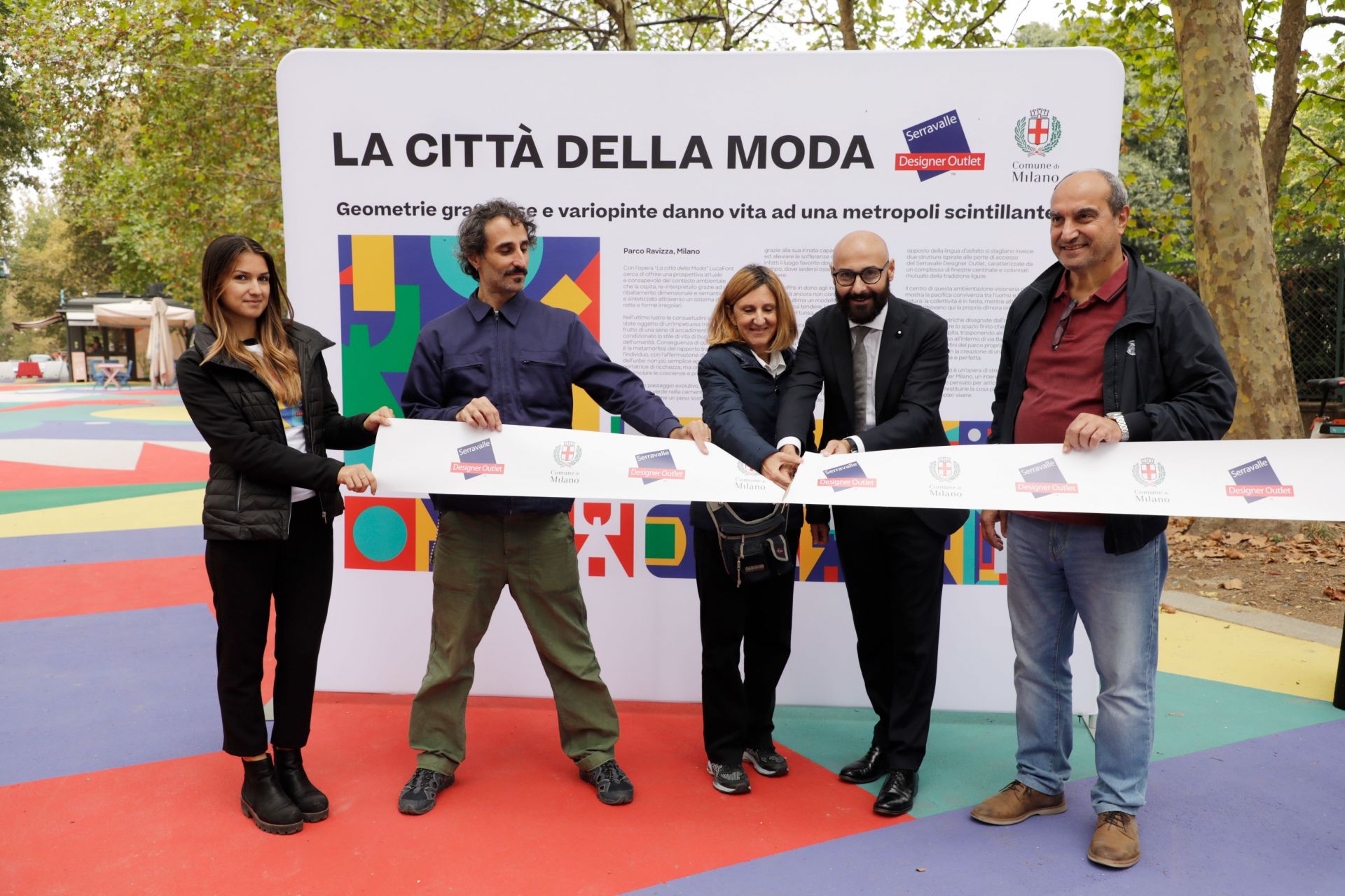 L'azienda dell'outlet di Serravalle riqualifica un parco nella zona sud di Milano