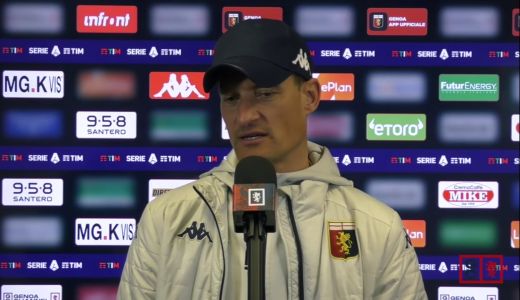 Genoa, Blessin: "Complimenti alla squadra, contento della prestazione"