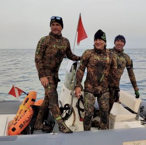 Rapallo, altro podio per i pescatori subacquei: pesca dentro il mare