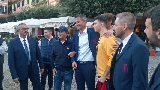 Genoa, "Sport, Lifestyle e territorio" a Portofino. Il sindaco Viacava: "Il calcio palestra di vita"