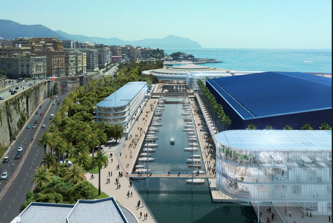 Genova, Moretti sul Waterfront di Levante: "A Natale 2023 consegniamo residenze e palasport"