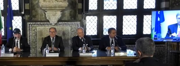 Diga foranea, Toti: "Un passo verso il futuro". Bucci: "Stiamo allargando la città sull'acqua"