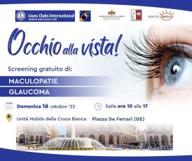 Occhio alla vista, lo screening gratuito