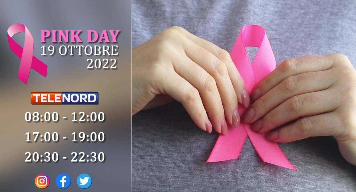 Pink Day 2022, oggi è la giornata dedicata alla prevenzione del tumore al seno. Telenord in diretta