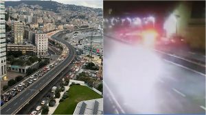 Genova, incidente in sopraelevata: un ferito grave, strada riaperta dopo oltre due ore