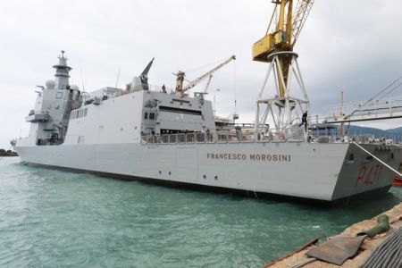 Fincantieri consegna alla Marina Militare il "Francesco Morosini", un pattugliatore polivalente d'altura