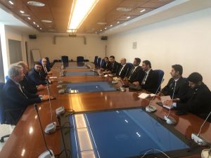 Civitavecchia, una delegazione dell'Oman in visita al porto