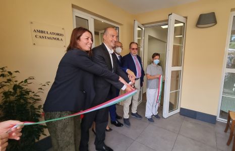 Chiavari, inaugurato il nuovo ambulatorio pneumologico all'Rsa Anni Azzurri Castagnola 