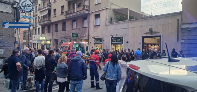 Genova, incidente in via Jori: auto contro moto, c'è un ferito