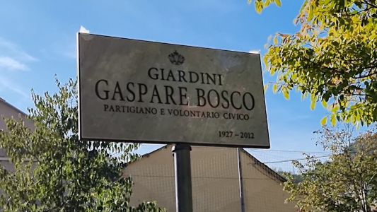 Genova, intitolati i giardini di via Ligorna a Gaspare Bosco