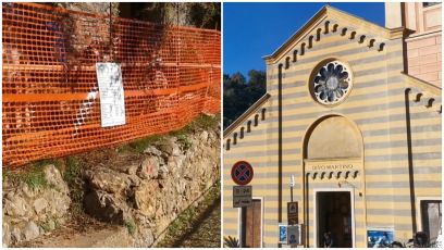 Portofino, il parroco vince la causa: gli ascensori della proprietà Malacalza pericolosi per la stabilità della chiesa, stop ai lavori
