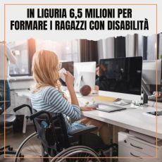 Giornata mondiale della disabilità, presidente Toti: "In Liguria investimento da 6,5 milioni di euro per i ragazzi"