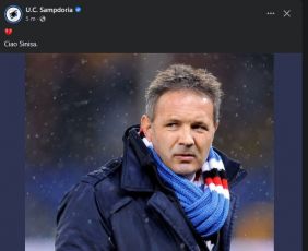 Morte Mihajlovic, il messaggio della Sampdoria: "Ciao Sinisa, uomo vero e coraggioso"