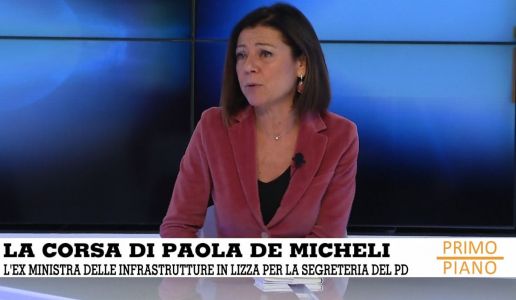 Politica, Paola De Micheli (Pd) a Telenord: "Candidati alla segreteria? Le proposte sono arrivate solo da me"